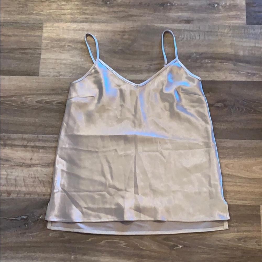 The Limited Medium Gold Dress Tank Top